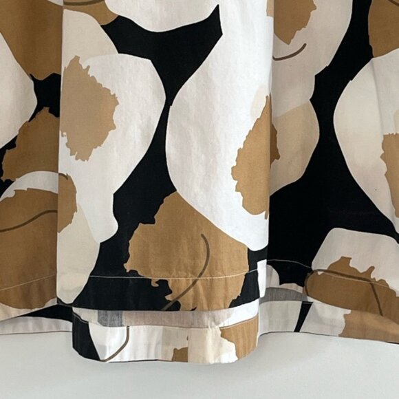 Emily McCarthy Poppy Top Abstract Cheetah Cotton Neutral Contemporary Size Large - Picture 3 of 16